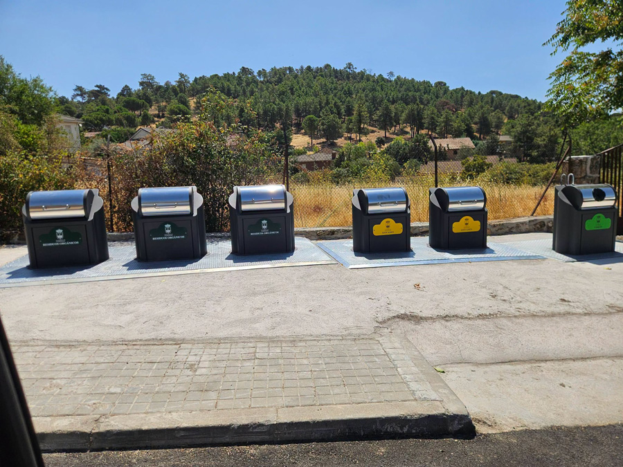Contenedores soterrados Valdemaqueda